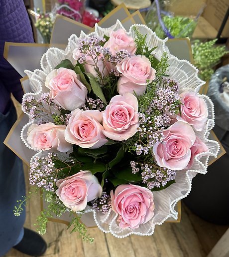 Beautifully Wrapped Roses