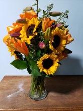 Simply Sunflowers and Lilies