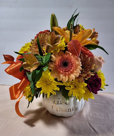 Give Thanks Pumpkin