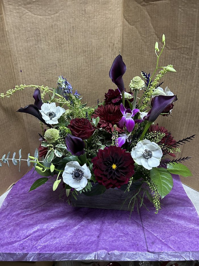 Burgundy Garden