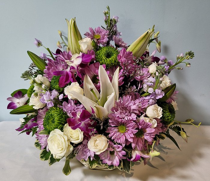 Purple Splendor Basket