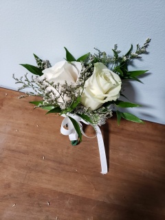 Double Rose Corsage